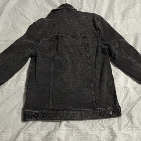 PAIGE M772H45-3527 BLACK DENIM JACKET SMALL NEW WITH TAGS  RETAL $259 - Picture 11 of 12